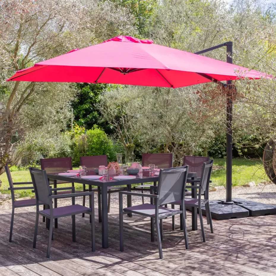 Happy Garden Parasol MOLOKAI - Roze - Aluminium