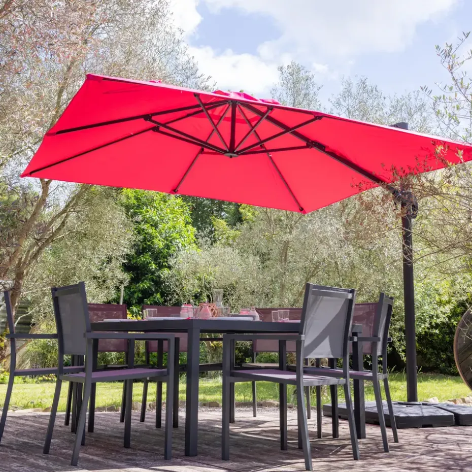 Happy Garden Parasol MOLOKAI - Roze - Aluminium