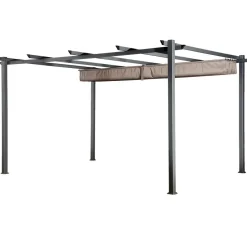 Happy Garden Pergola CASSIS - Bruin - Aluminium