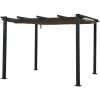 Happy Garden Pergola CASSIS - Bruin - Aluminium