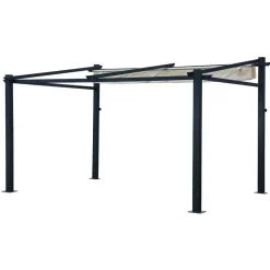 Happy Garden Pergola FRÉJUS - Beige - Aluminium