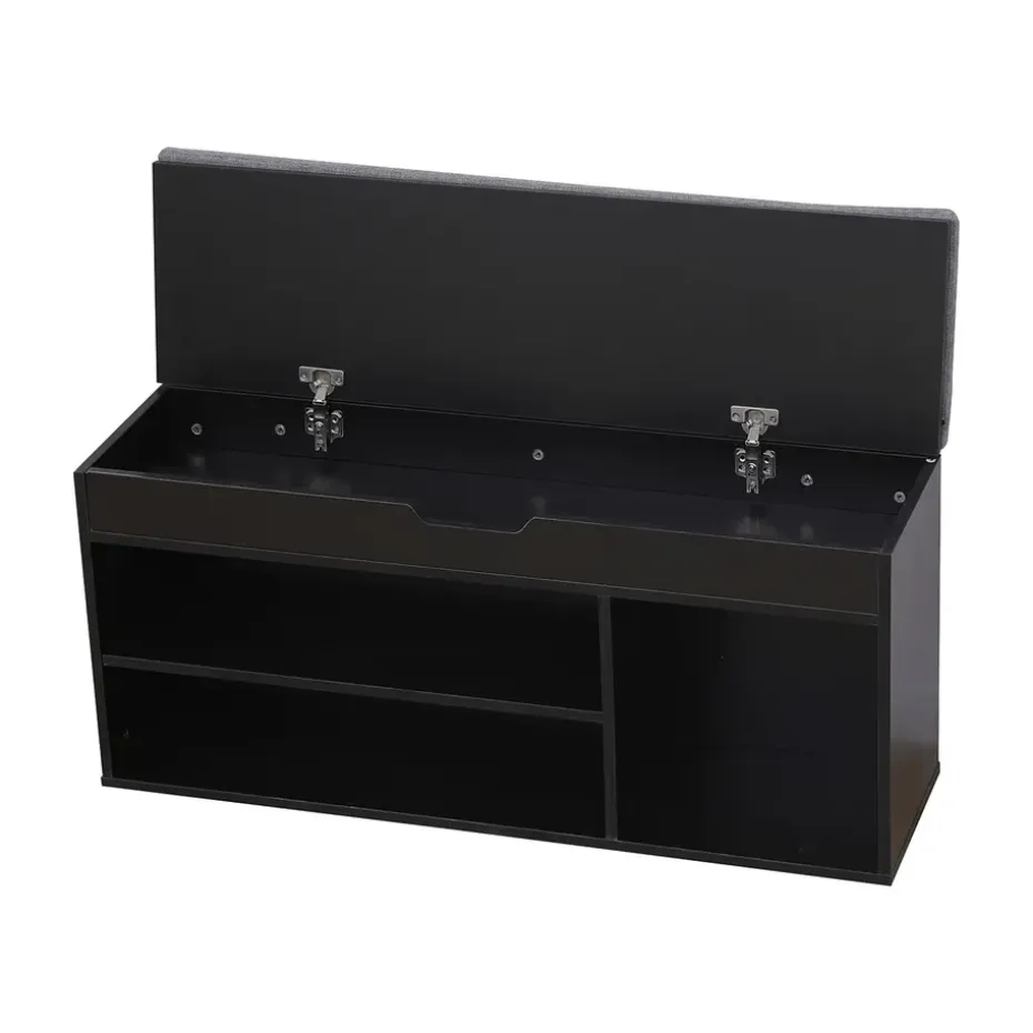 Happy Garden Schoenenkast ALAN - Zwart - MDF