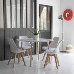 Happy Garden Tabel MARTHA - Wit - MDF