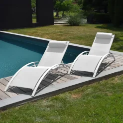 Happy Garden Transat GALAPAGOS - Wit - Aluminium