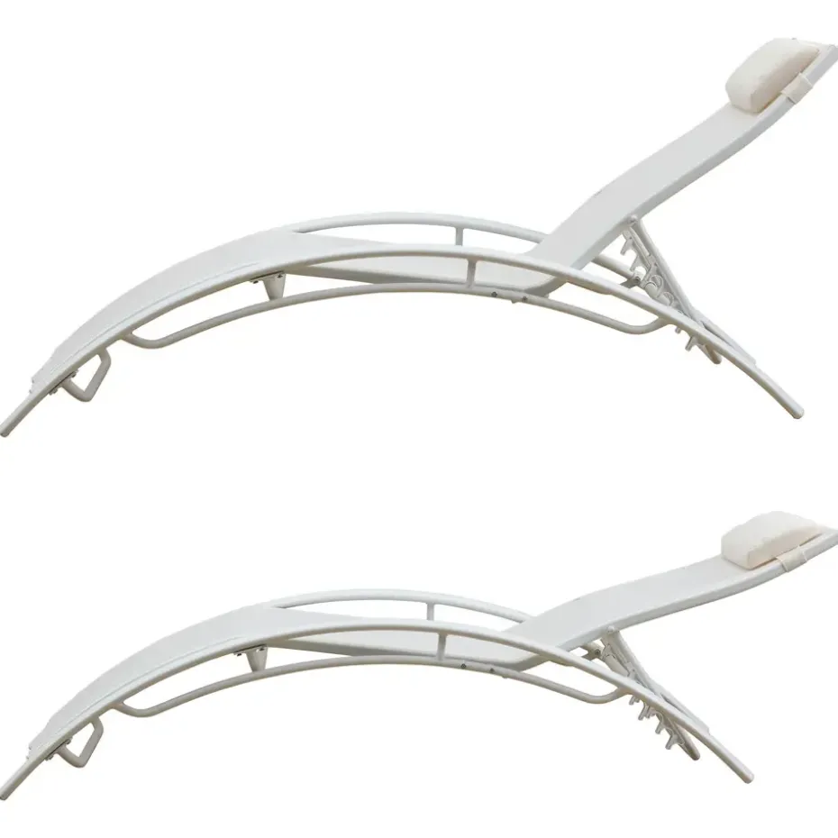 Happy Garden Transat GALAPAGOS - Wit - Aluminium