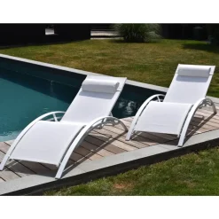 Happy Garden Transat GALAPAGOS - Wit - Aluminium