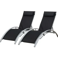 Happy Garden Transat GALAPAGOS - Zwart - Aluminium