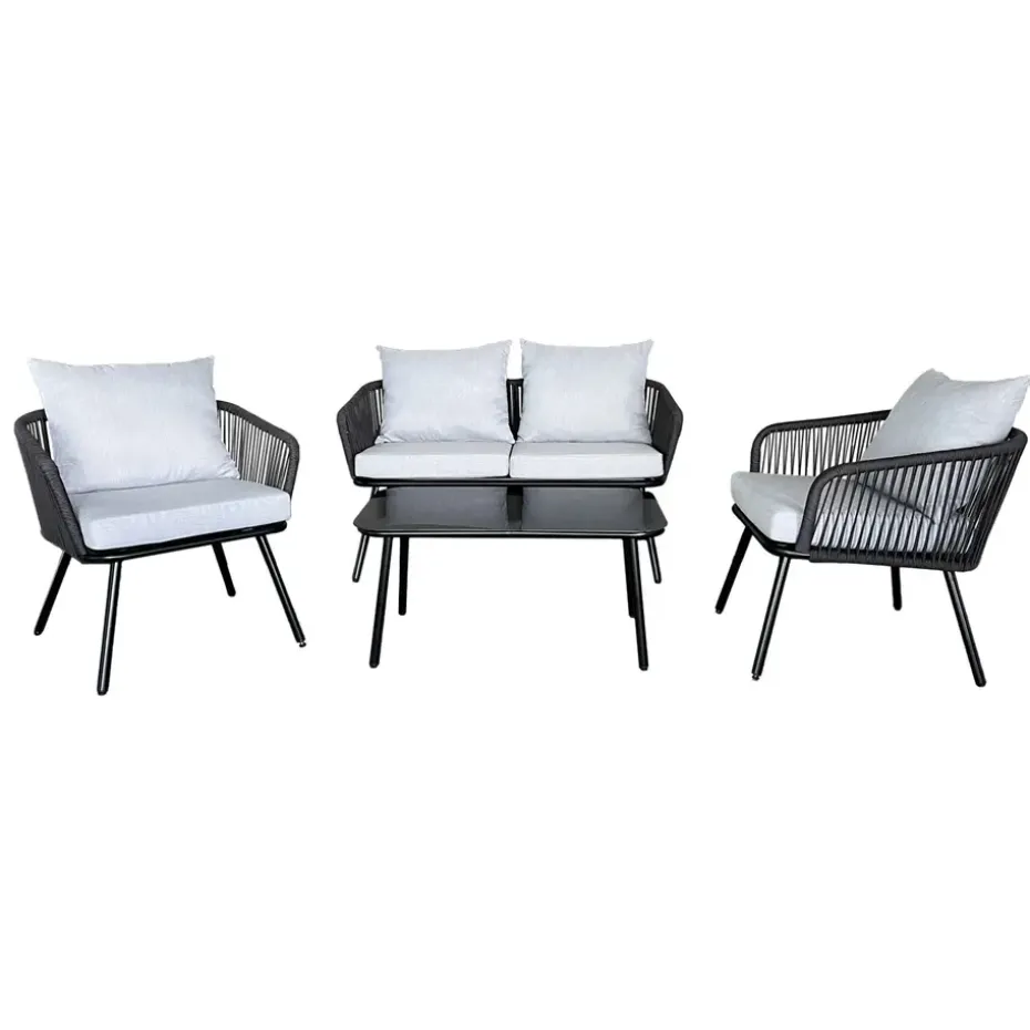 Happy Garden Tuinmeubilair OUVÉA - Grijs - Touw