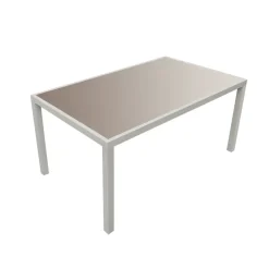 Happy Garden Tuinmeubilair BERGAMO - Bruin - Aluminium