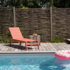 Happy Garden Zonnebaden BARBADOS - Oranje - Aluminium