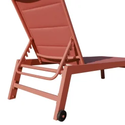 Happy Garden Zonnebaden BARBADOS - Oranje - Aluminium