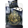 Harry Potter Dekbedovertrek Goud - Eenpersoons - 140 x 200 cm - Katoen