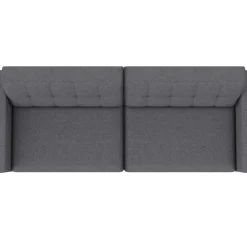 Hartford - 3-zits slaapbank in grijs stof