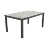 Hartman Comino dining tuintafel 163x105 cm. - Keramiek/Grijs