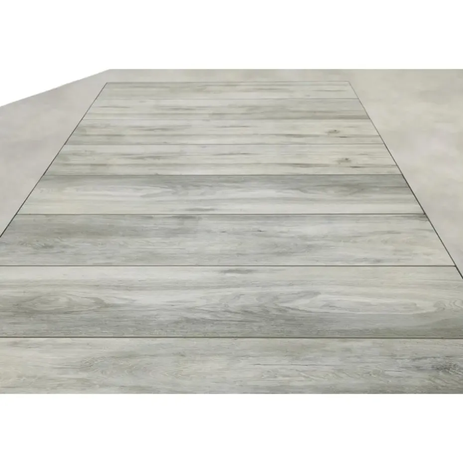 Hartman Comino dining tuintafel 163x105 cm. - Keramiek/Grijs