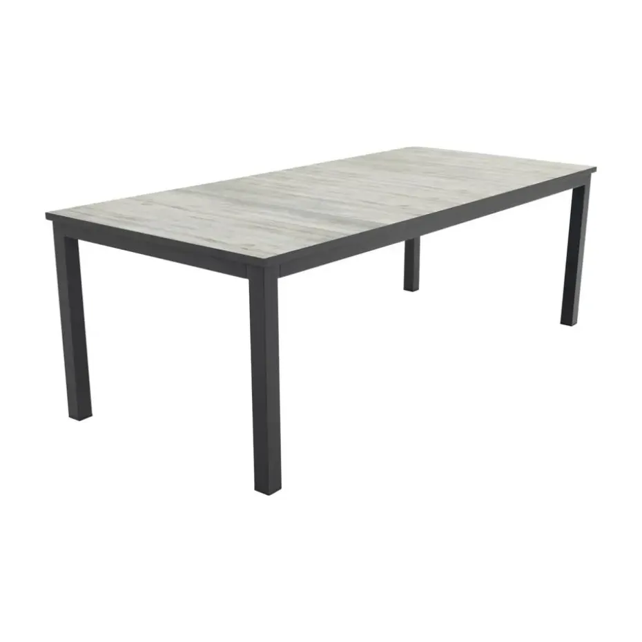 Hartman Comino dining tuintafel 223x105 cm. - Keramiek/Grijs
