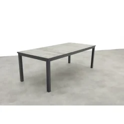 Hartman Comino dining tuintafel 223x105 cm. - Keramiek/Grijs