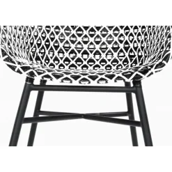 Hartman Delphine dining stoel white - black