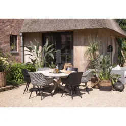 Hartman Delphine dining stoel white - black