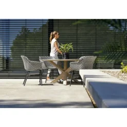 Hartman Delphine dining stoel white - black