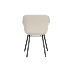 Hartman Le Soleil Element dining armstoel - Soft Taupe/Black - 4 st.