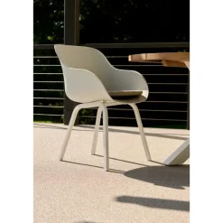 Hartman Le Soleil Element dining armstoel - Cotton white - 2 st.