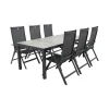 Hartman Napoli/Comino verstelbare tuinset (7-delig) - 223x105 cm