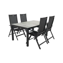 Hartman Napoli/Comino verstelbare tuinset (5-delig) - 163x105 cm