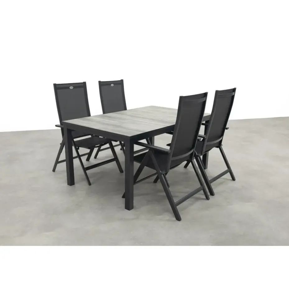 Hartman Napoli/Comino verstelbare tuinset (5-delig) - 163x105 cm