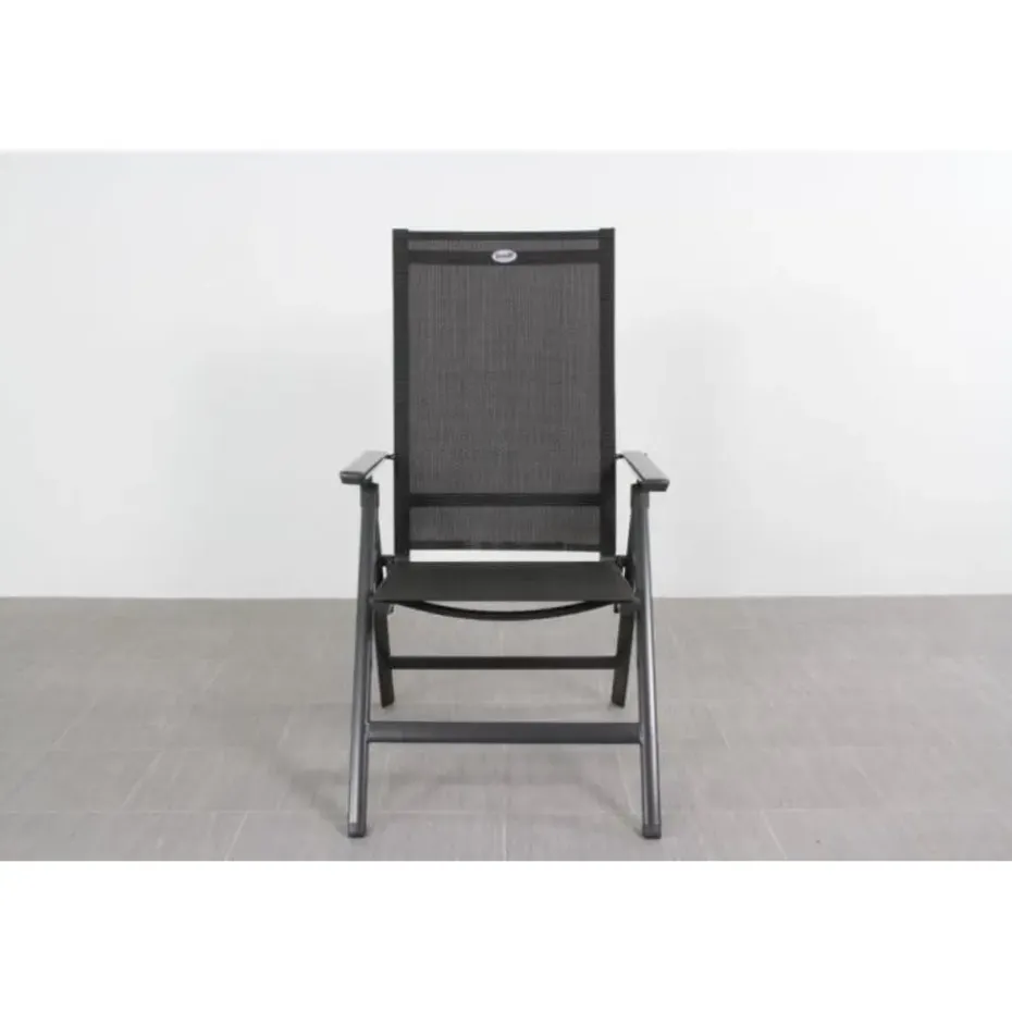 Hartman Napoli/Kings tuinset antraciet - 220x100 cm