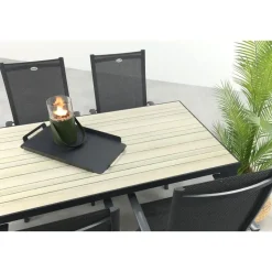 Hartman Napoli/Nola verstelbare tuinset 160x90 cm