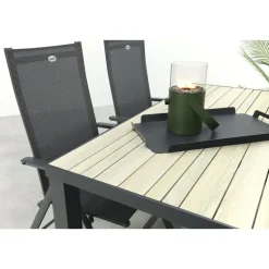 Hartman Napoli/Nola verstelbare tuinset 160x90 cm