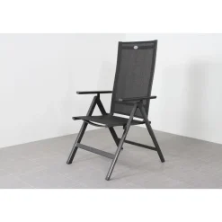 Hartman Napoli/Soreno deens ovale verstelbare tuinset 240x110 cm. - Licht grijs