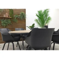 Hartman Sophie Element - Xerix/GI Edison 220 tafel - ovale tuinset