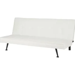 HASLE - Slaapbank 3-zits - Wit - Bouclé