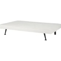 HASLE - Slaapbank 3-zits - Wit - Bouclé