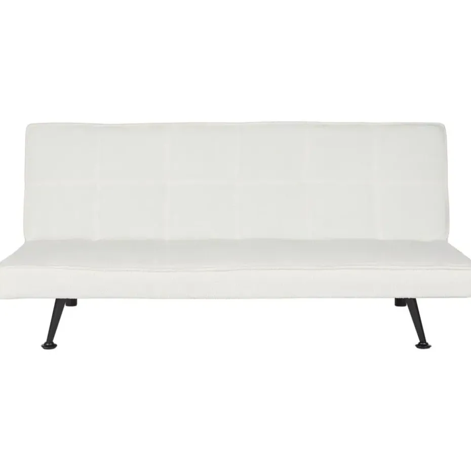 HASLE - Slaapbank 3-zits - Wit - Bouclé