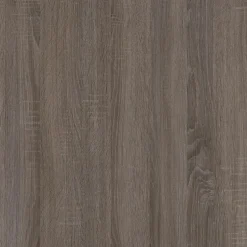 Haven - Bureau in donkerbruin met metalen poten