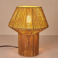 HD Factory Tafellamp Nature - 27x33cm -Boho/ibiza stijl - natuurlijk