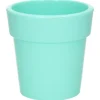 Hega Hogar Plantenpot - pastel groen - kunststof - 25 x 25 cm