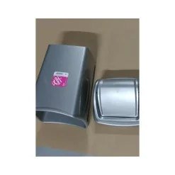 Hega Hogar Prullenbak - grijs - met klapdeksel - 9 l