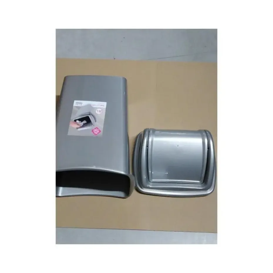 Hega Hogar Vuilnisbak - grijs - 25 l - 53 cm