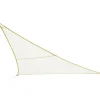 Hesperide Schaduwdoek Curacao - driehoekig - wit - 4x4m