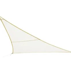 Hesperide Schaduwdoek Curacao - driehoekig - wit - 4x4m