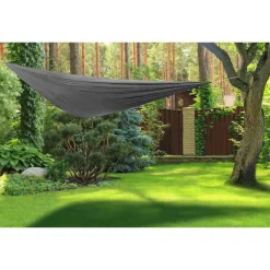 Hesperide Schaduwdoek Curacao - driehoekig - grijs - 4x4m