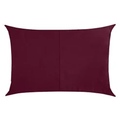 Hesperide Schaduwdoek Curacao - rechthoekig - bordeaux rood - 3 x 4 m