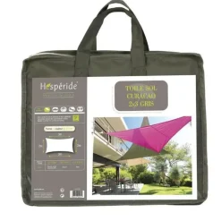 Hesperide Schaduwdoek Curacao - rechthoekig - grijs - 2 x 3 m