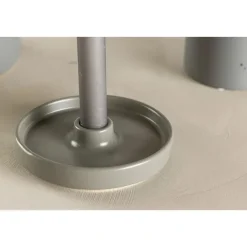 Hioshop Bette kandelaar grijs