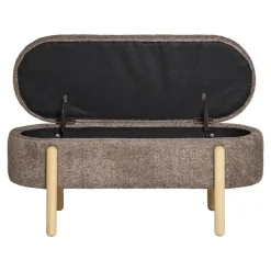 Hioshop Branca bank Met opberging bruin