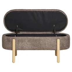 Hioshop Branca bank Met opberging bruin